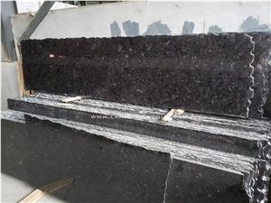 Angola Brown Black Labrador Amostra Granite Slabs