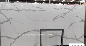 Artificial Calacutta Calacatta White Quartz Slab