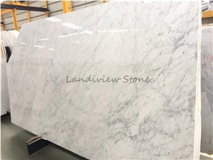 Bianco Carrara Marble White Primavera Tiles Slabs