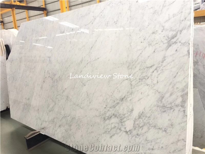 Bianco Carrara White Orion Tecchione La Facciata