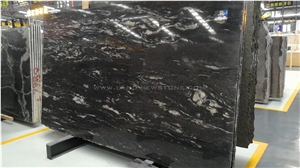 Blacktitanium Granite Snow Matrix Kichen Tops