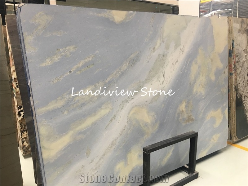 Blue Sky White Cloudy Marble Lumen Marble