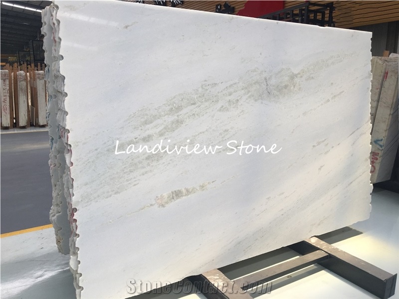 Blue Sky White Cloudy Marble Lumen Marble