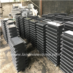 Chinese G654 Granite Edge Bullnose Pool Coping