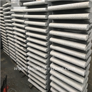 Dark Grey Granite Square Edge Bullnose Pool Coping