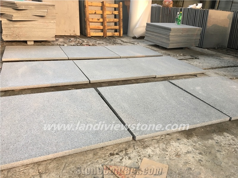 G654 Hammered China Impala Black Granite Tiles