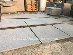 G654 Hammered China Impala Black Granite Tiles