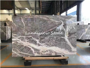 Hermes Grey Marble Slab Fior Di Bosco Marble Tile