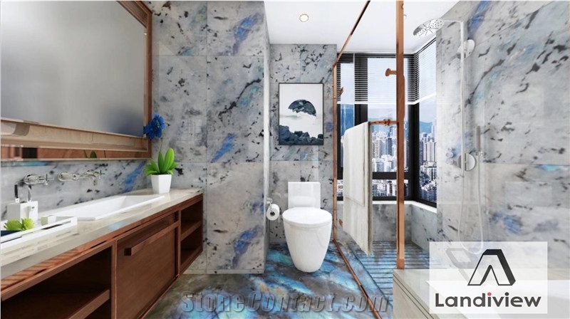 Labradorite Bianca Granite Wall Cladding Tiles