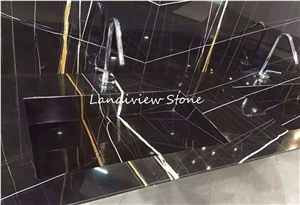 Marquino Tempesta Marble Nero Dorato Marble