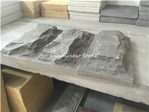 Mushroom Stone Wall Split Bluestone Natural Cleft Mushroom Stone Wall Split Bluestone Natural Cleft
