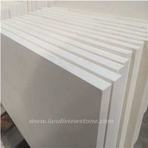 Pure White Quartz Arctic White Kitchen Island Top
