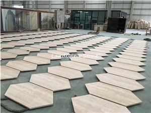 Rome Cream Beige Travertine with White Ground Rome Cream Beige Travertine with White Ground