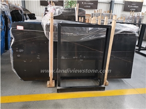 Sahara Noir Aziza,Nero Dorato Black Marble Slabs