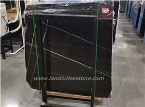 Sahara Noir Aziza,Nero Dorato Black Marble Slabs