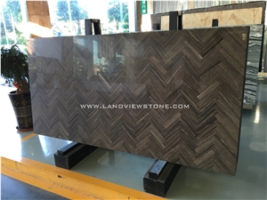 Stone Floor Mosaic Mediallions Brown Wood Marble