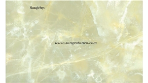 Shanagh Onyx Slabs & Tiles, Iran Green Onyx