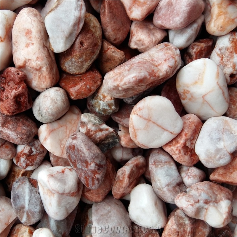 River Stone White Pebble for Pathway Decoration
