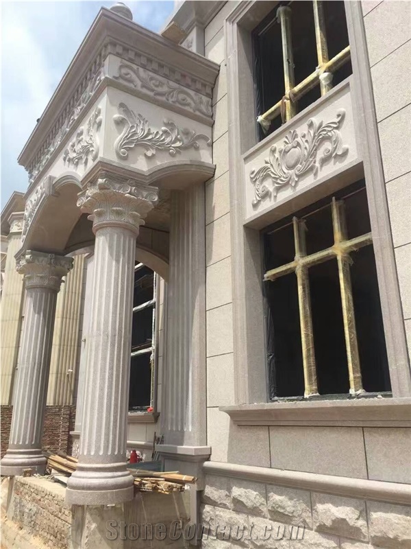 Customized Roman Column Granite Pillar