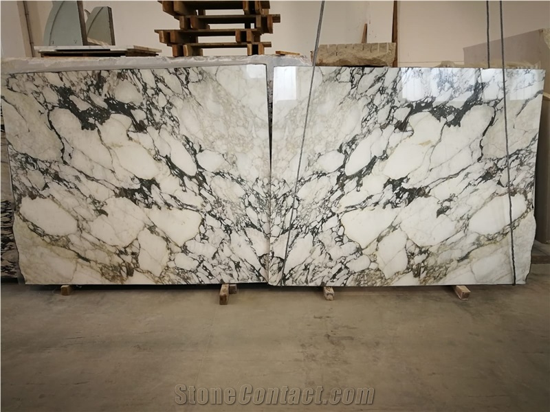 Calacatta Monet Fiorito Green Gold Marble