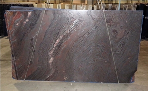 Iron Red Granite Brazil Slab & Tiles