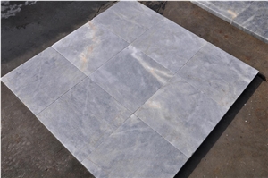 Blue Moon Rustico Sawcut, Grey Marble Tiles