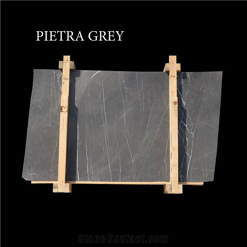 Pietra Gray Marble Slabs