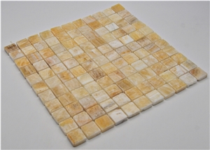 China Cream Jade Mosaic, China Yellow Onyx Mosaic