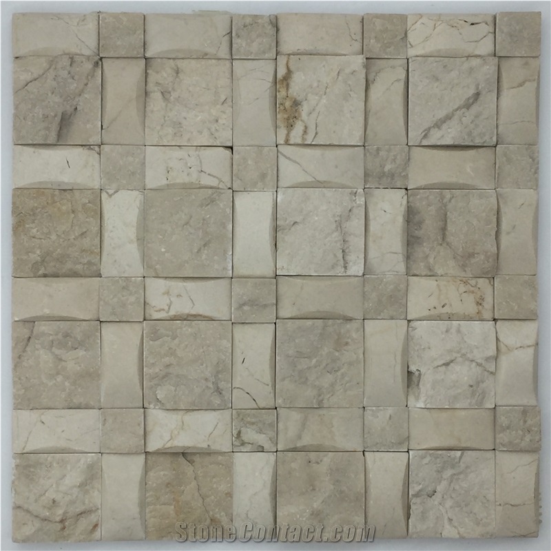 Special Design Bread&Split Face Marble Mosaic