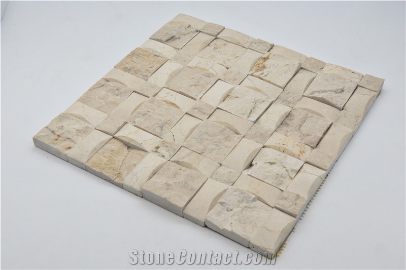 Special Design Bread&Split Face Marble Mosaic