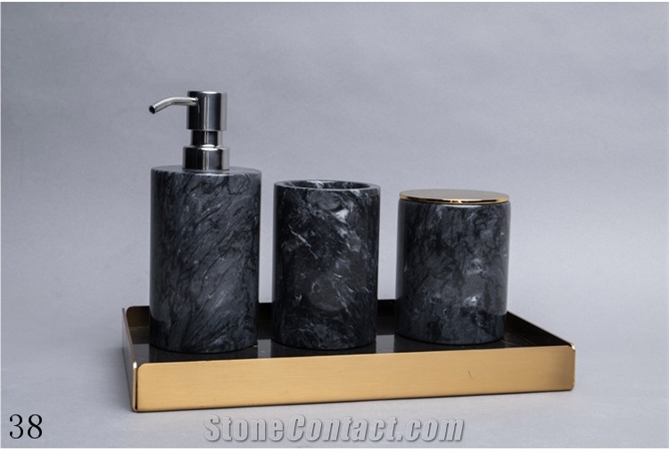 Marble Bathing Sets Craft Hotel Bathroom Suites