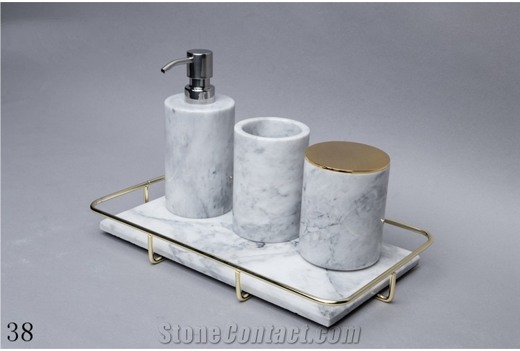 Marble Bathing Sets Craft Hotel Bathroom Suites