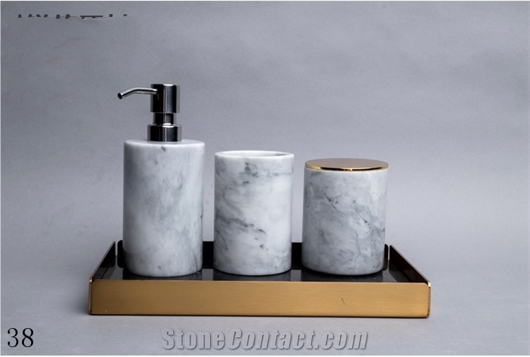 Marble Bathing Sets Craft Hotel Bathroom Suites