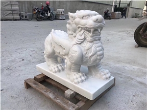 Marble Pi Xiu Animal Outdoor Stone Statue