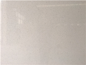 Artificial White Sparking Quartz Stone Countertops