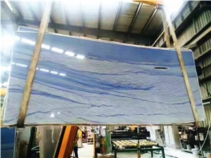 Azul Macaubas Blue Quartzite Polished Slabs &Tiles