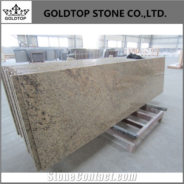 Brazil New Giallo Ornamental Granite Counter Tops