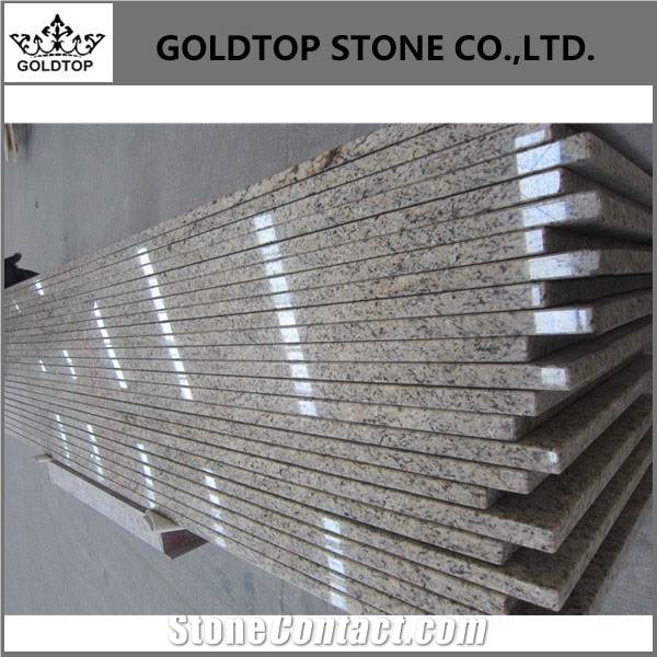 Brazil New Giallo Ornamental Granite Counter Tops