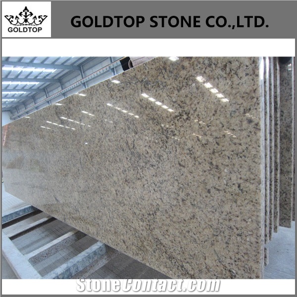 Brazil New Giallo Ornamental Granite Counter Tops