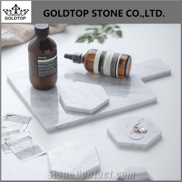 Interior Stone Coasters Natural Marble Coasters