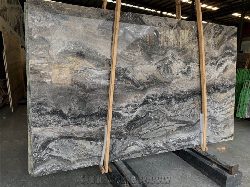 Italian Venice Brown Marble Slabs Tiles for Countertop