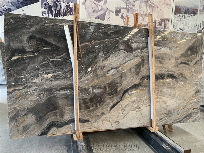 Italian Venice Brown Marble Slabs Tiles for Countertop