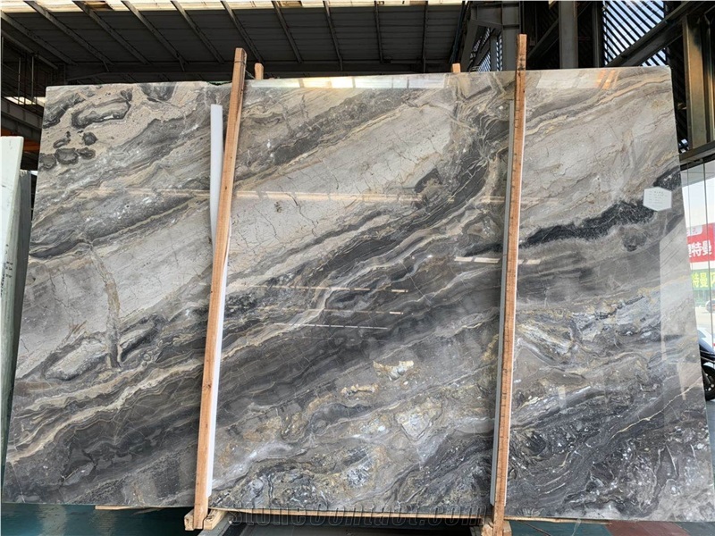 Italian Venice Brown Marble Slabs Tiles for Countertop