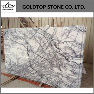 Milas New York White Marble Slabs Tiles