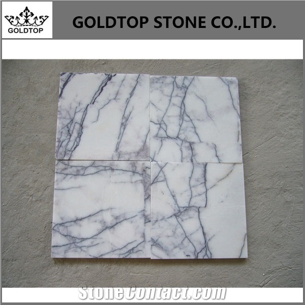Milas New York White Marble Slabs Tiles