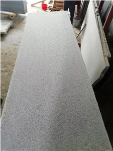 G654 Sesame Dark Grey Flamed Granite Slabs