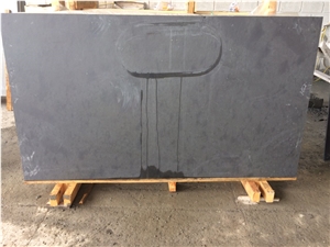 Black Graphite Brazilian Black Slate Slabs