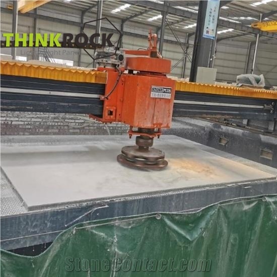 White Marble Slabs Laminated Honeycomb Panels