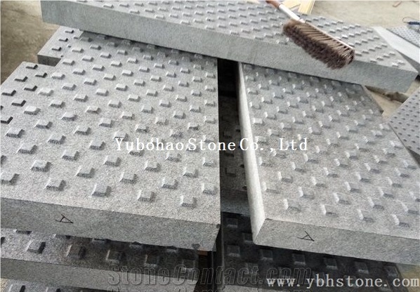 Chinese Black Basalt/Flamed Paving Blind Stone