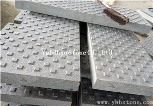 Chinese Black Basalt/Flamed Paving Blind Stone